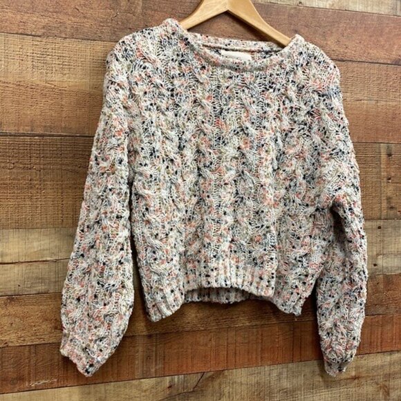 Jessica Simpson Ultra Soft Confetti Sweater Medium - Picture 2 of 6